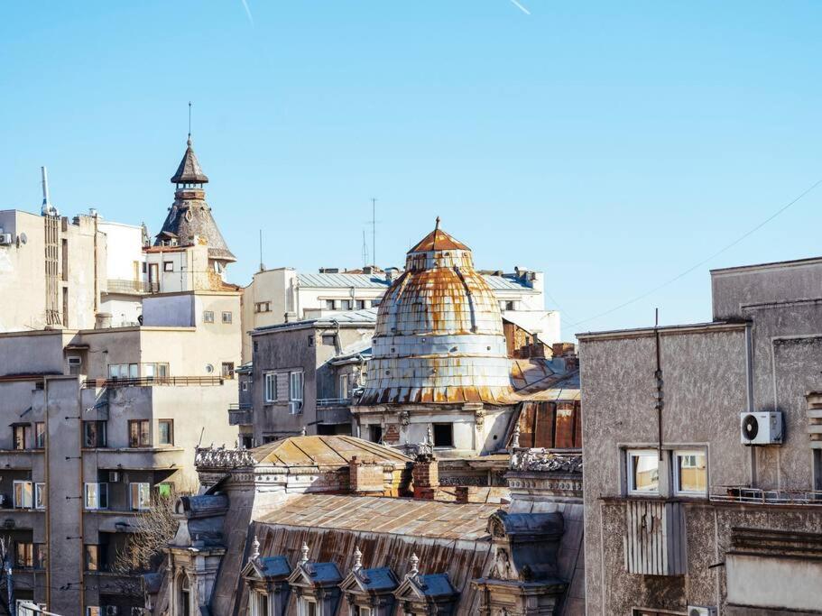 בוקרשט Newstudio & City Center I Balcony I Netflix מראה חיצוני תמונה